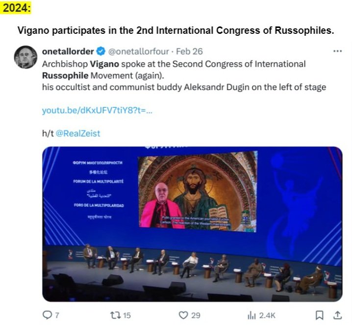 CathJNC's tweet image. Yet Bp. Williamson led flocks to a false prophet deceiving the Faithful to fatally embrace their most dangerous enemies.