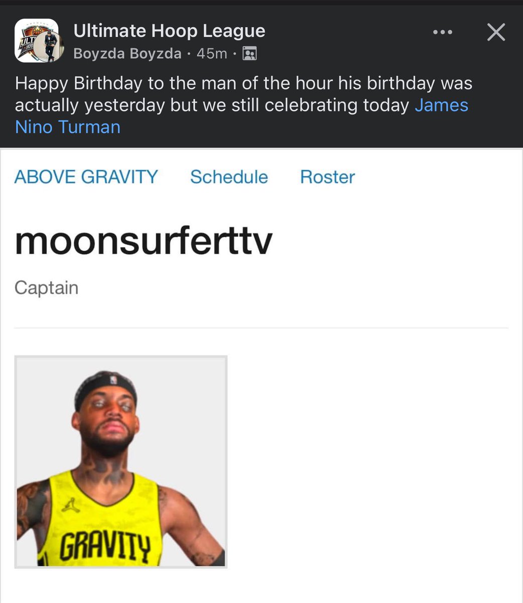 #HappyBirthday #HappyBornDay #UHL #UltimateHoopLeague #Xbox #XboxGamer
