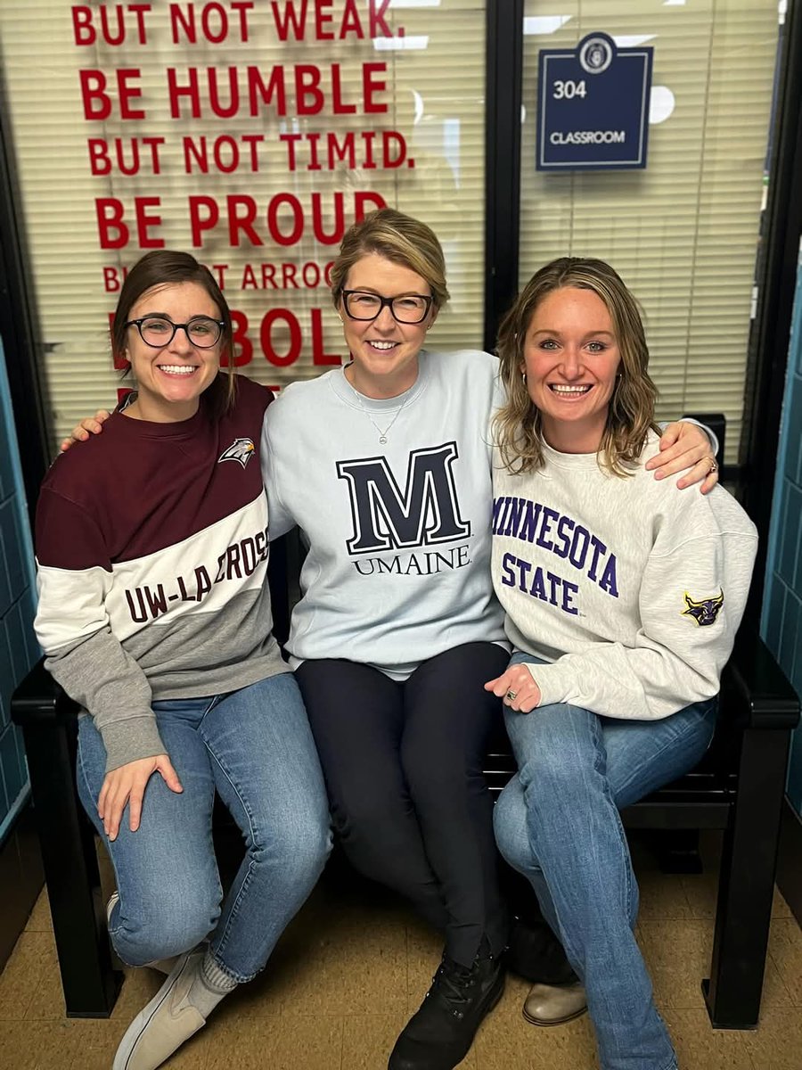 We are so blessed to have three amazing school counselors at OMS. Ms. Gullickson, Mrs. Hugs-Meish and Ms. Bisch provide daily support for our students and are integral to the success of ALL students. #themiddlematters