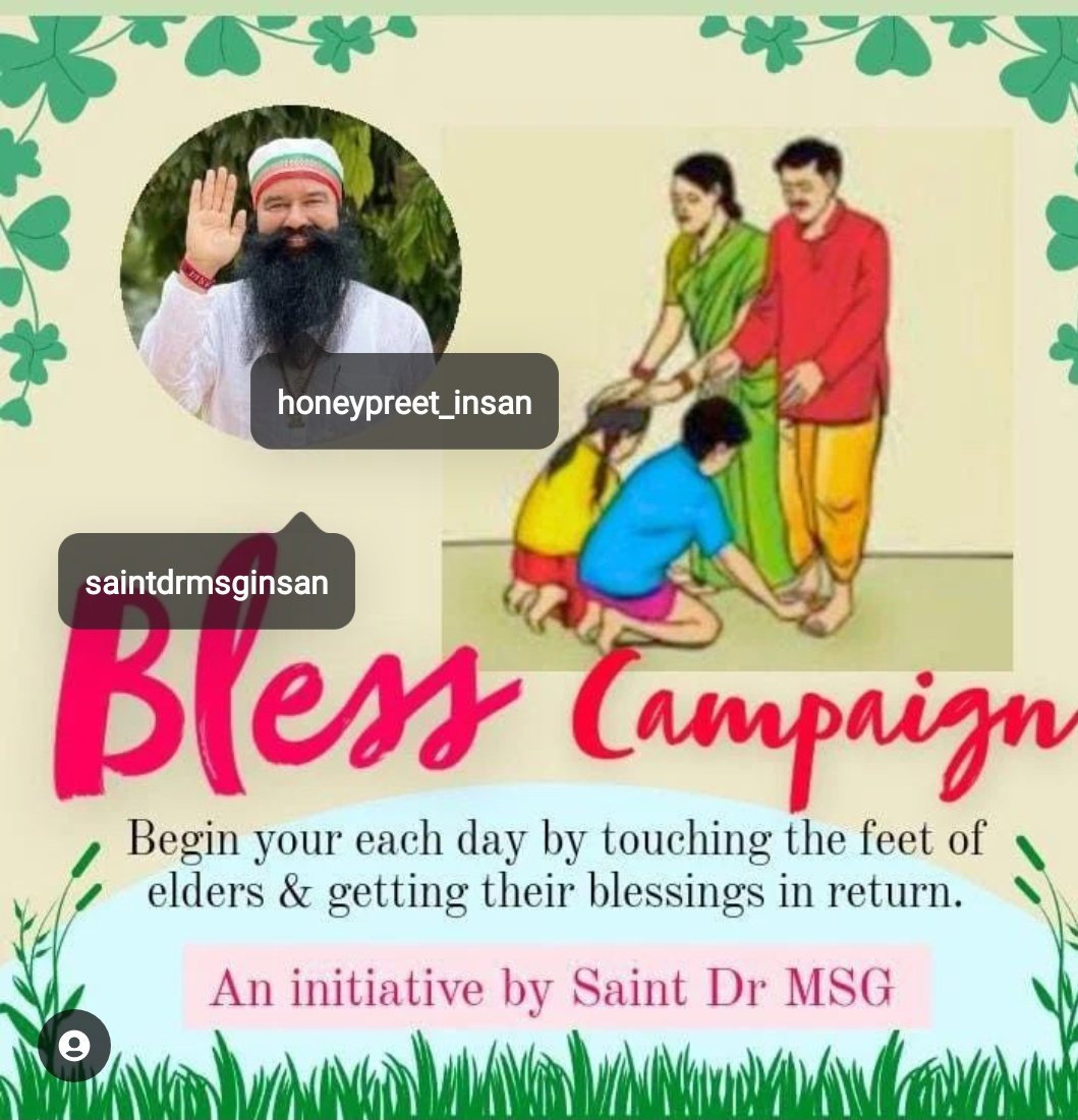 MadanSh29934221's tweet photo. To save the culture & build the good character of the children Saint Dr.@Gurmeetramrahim Ji Insan🙇♂️🙏 initiated #UttamSanskar. It not only helps children to deal with real life situations but also make them grow spiritually🧘🏻
#InculcateValues
#KeepValuesAlive
#DeraSachaSauda https://t.co/8nZKzsGwNH