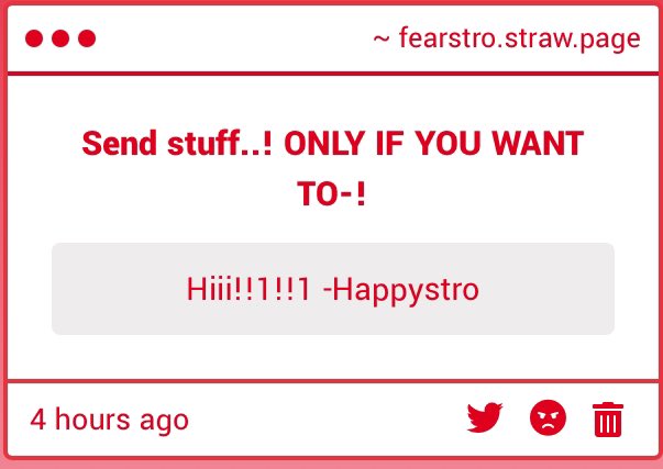 Fearfulstro's tweet photo. H-Hi again dear..! How have you been lately..? Oh, I’m so sorry we haven’t really talked.. I’ve just been on my mind about some things.. I promise I’m not a bad person..!

https://t.co/uFf90a5NUt

fearstro https://t.co/Cw5vGAcDg5