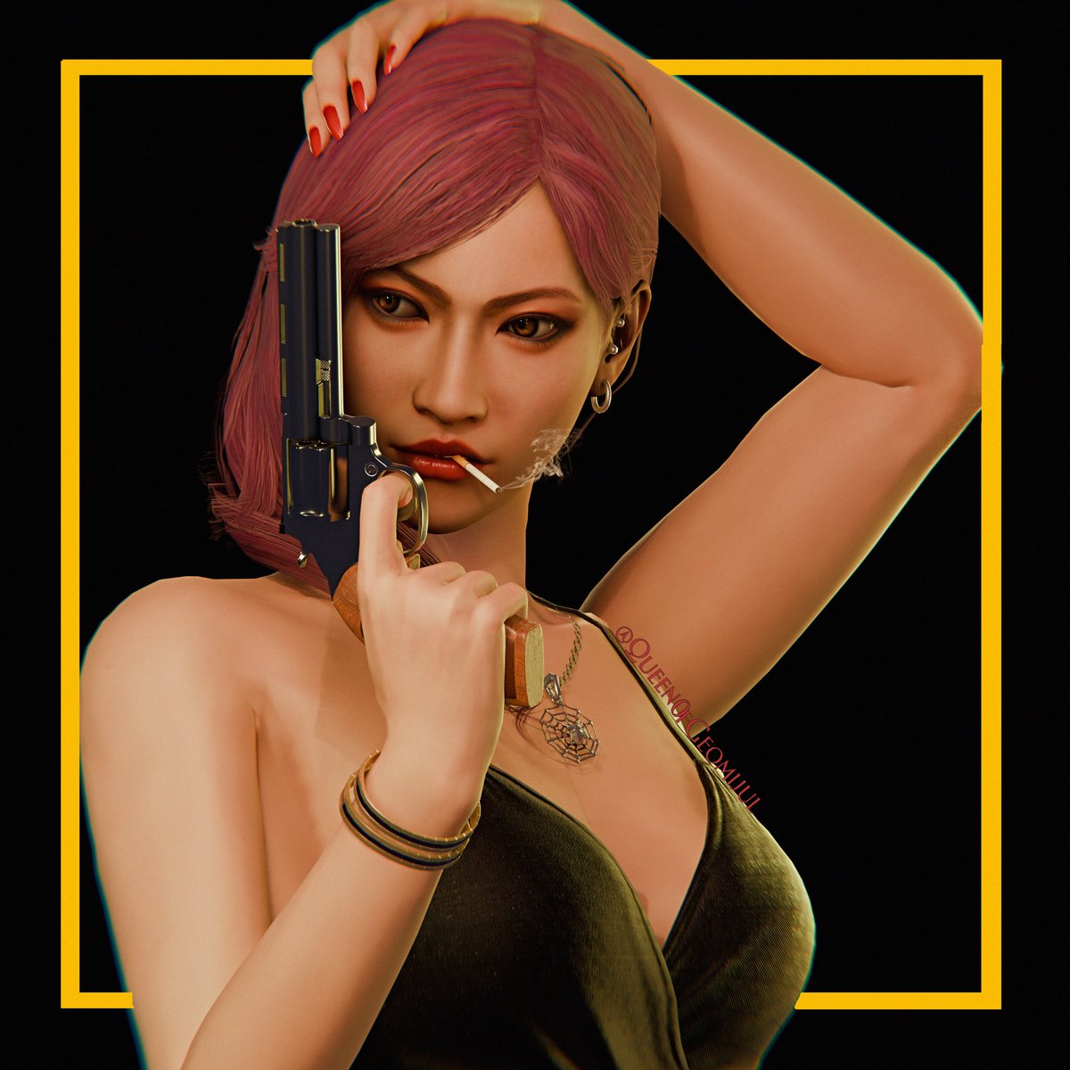 Queen0fGeomijul's tweet photo. i dont think i’ve improved very much

advice from other blender artists would be appreciated!!

#b3d #blendereevee #龍が如く #seonhee #seonghui #sonhi #Yakuza #RGG #RyuGaGotoku #LikeADragon https://t.co/BGMo3wEhoA