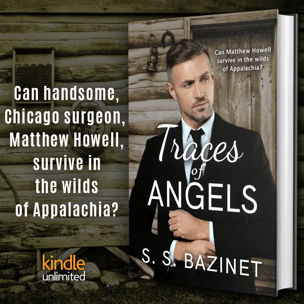 TRACES OF ANGELS
amazon.com/dp/B08HR6L3M9/
Matthew vs. Appalachia! Will he survive?

“You’ll find yourself on an emotional battlefield and not realize it until the crap starts happening. Then it’s too late.”

#KindleUnlimited #Smalltown #LoveStory #Appalachia