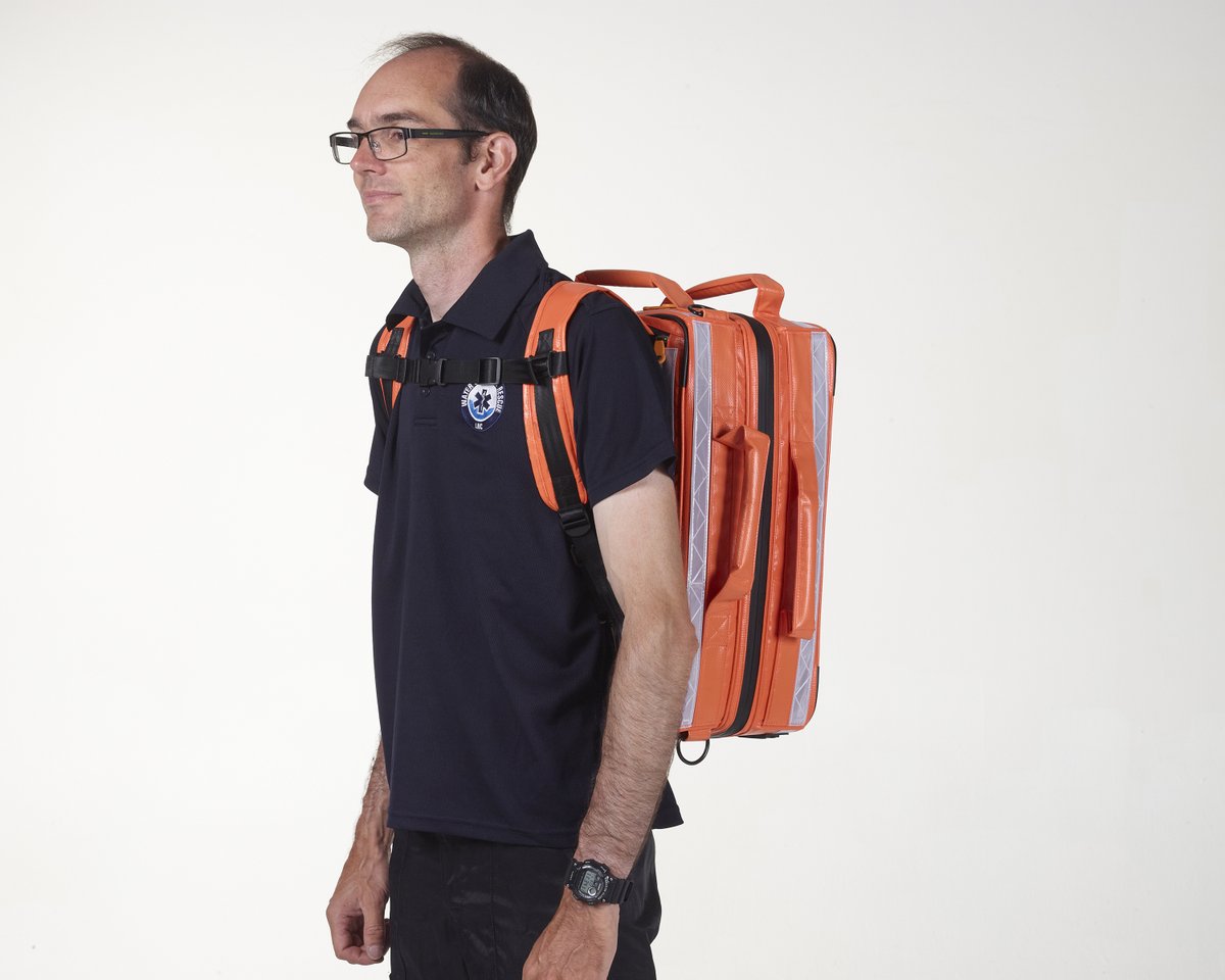 corrmed's tweet photo. Our Meds Backpack – Now in Red &amp; Green! 

💊 Key Features:
✅ 10 pouches, incl. vial &amp; tablet pouches for organised storage
✅ Space for a defib 
✅ Fully wipeable, no velcro/mesh
✅ Multiple carry options for comfort

📲 More Info: https://t.co/ByImsXJnoB

#MedicinesBackpack https://t.co/VVydBpHQ2M
