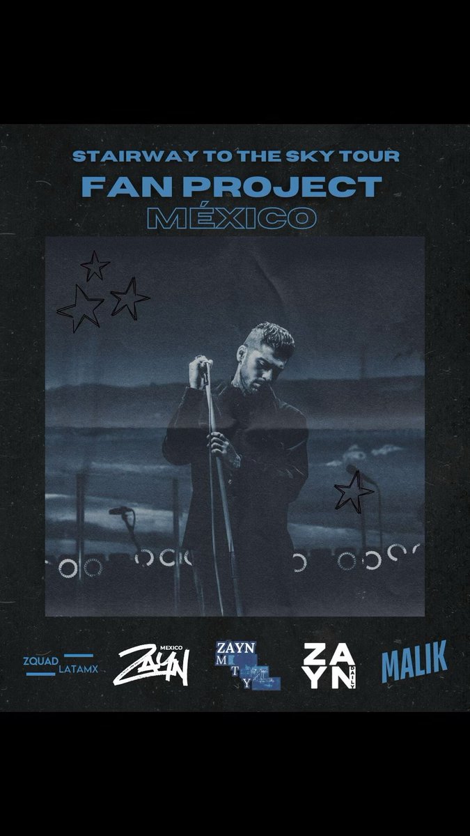 zayn_monterrey's tweet photo. ¡ATENCIÓN, ZQUAD! 🌟 Desde su carrera como solista, siempre lo hemos apoyado y ahora nos unimos para hacer de los conciertos de Zayn en México algo inolvidable con increíbles Fan Projects. ¡Síguenos para conocer los detalles pronto! #ZaynFanProjectMX 💙✨ https://t.co/RbZNyEIP52