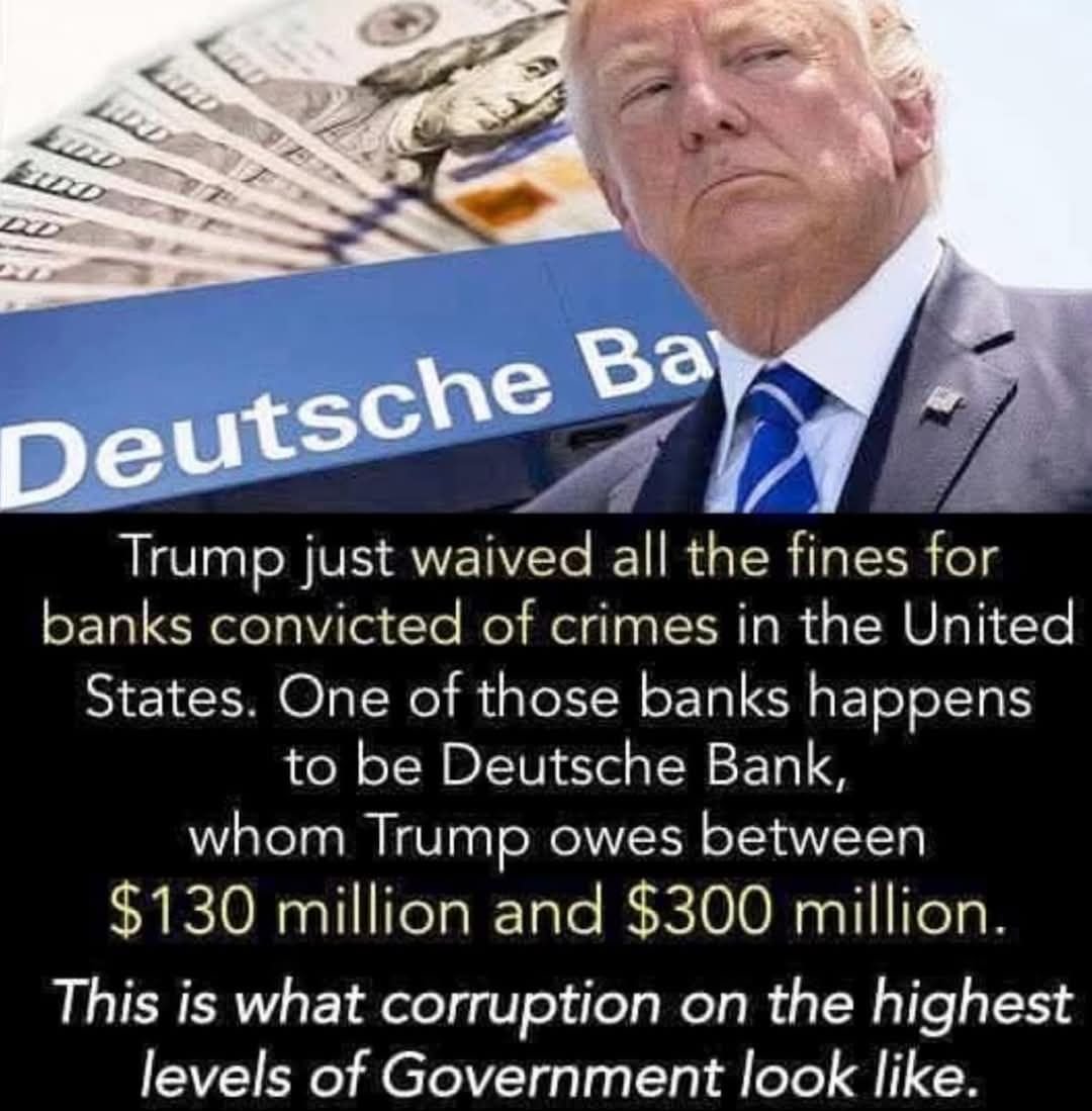 Our felon president everyone.