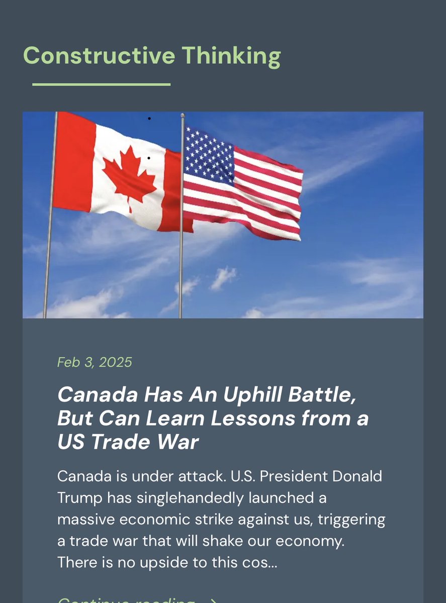 Canada is locked in a bitter trade dispute with its oldest ally. 

What does it mean for #construction?

Check out the latest blog post from our President and CEO Paul de Jong. 

tinyurl.com/5n7dtzvz.