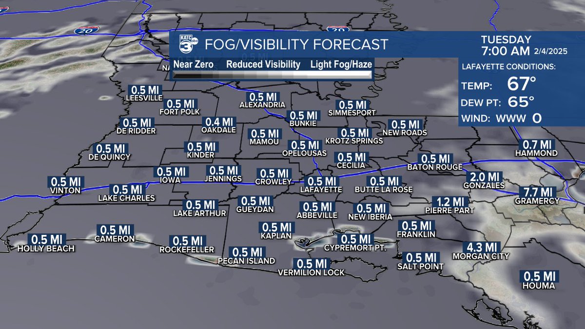 robperillo's tweet image. Mild, damp night ahead for Acadiana. Back to mostly cloudy with spring-like temperatures pushing the upper 70s for our Tuesday. Looks like we'll have our first shot of lower 80s this year later this week and into the weekend! #FalseSpring #lawx