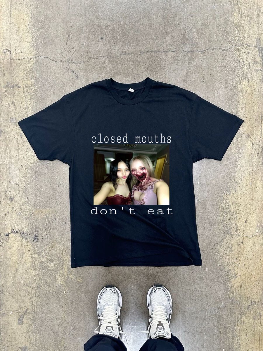 youseefaces's tweet photo. closed mouths don’t eat x : 
##paintingdemons ##fashion https://t.co/4UdIxJVTqV
