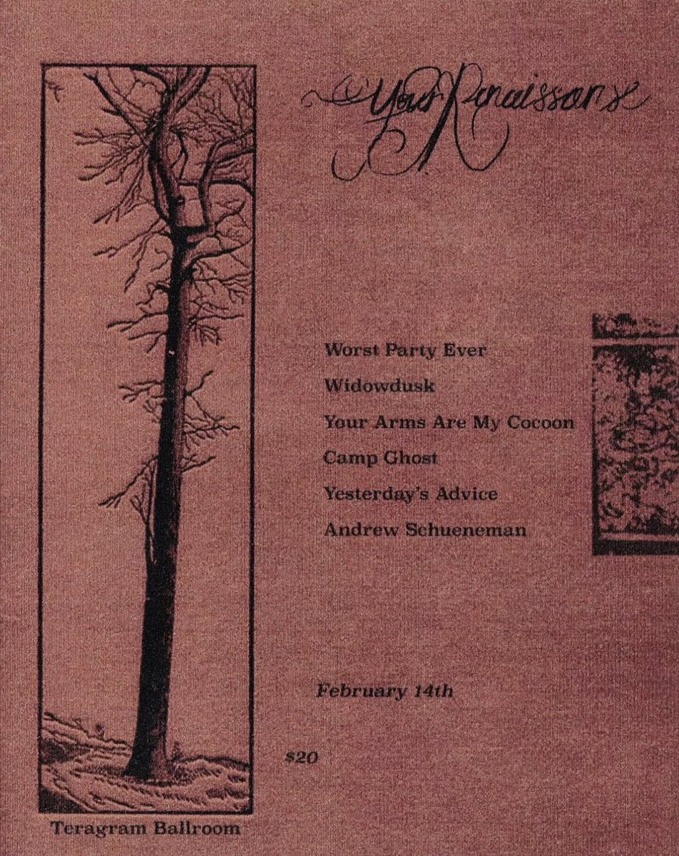 campghostemo's tweet image. Very stoked for these upcoming shows 🌻