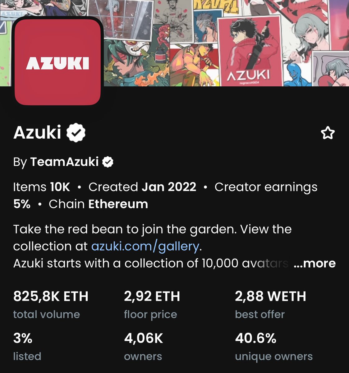 Mark my words, at around 3.00 <a href="/spiritdao/">Spirit DAO</a> is going to sweep the floor. They did it the last time and will do it again! Wash trade at its best! #azuki #web3 #nft