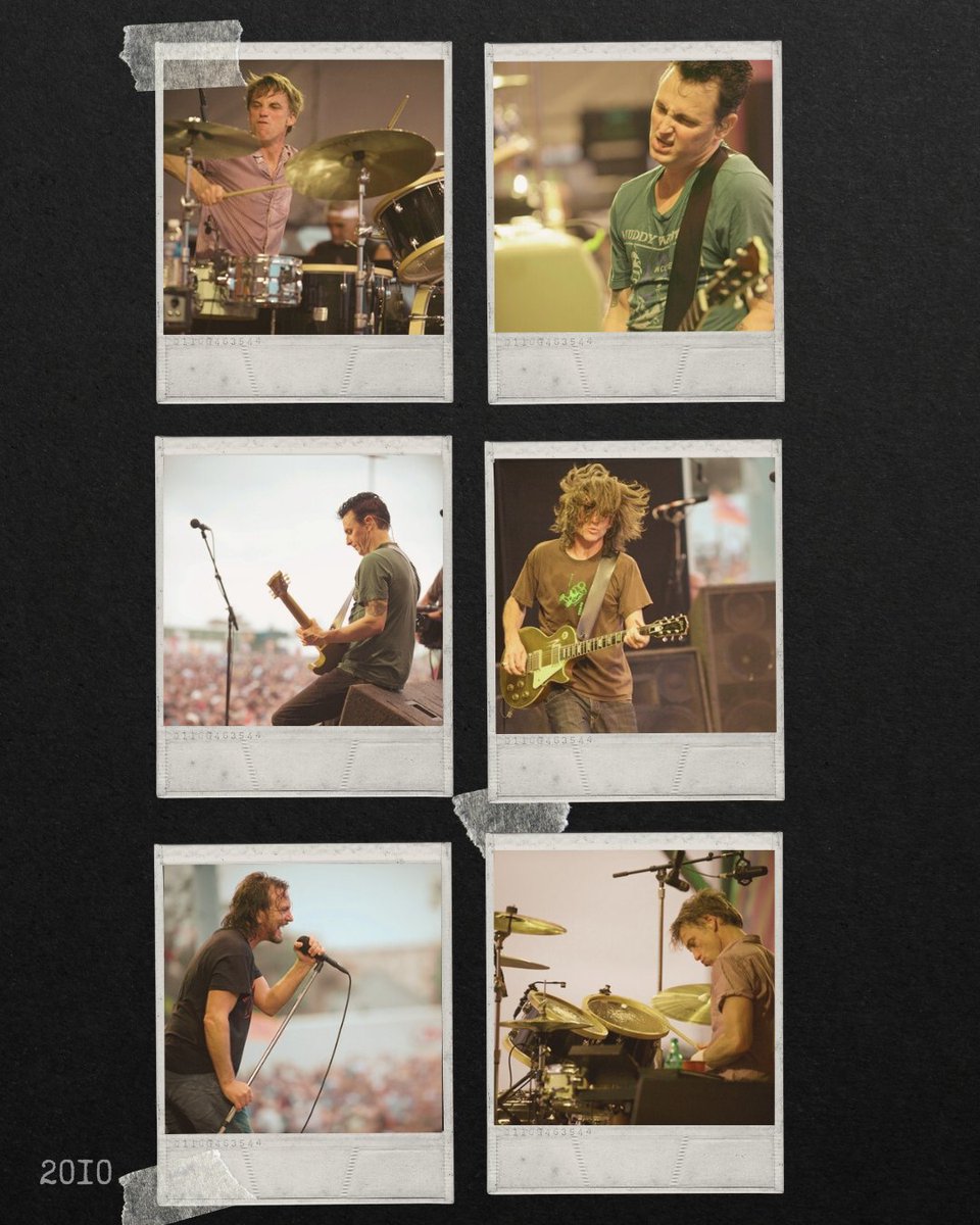 PearlJam's tweet photo. Jazz Fest in Years Past

📸: Karen Loria https://t.co/mG9slVAIWY