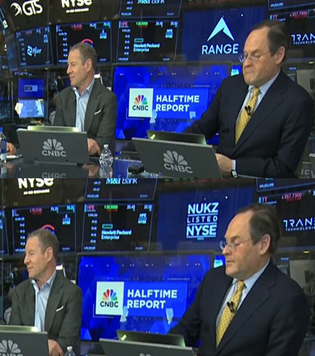 RangeETFs's tweet photo. Exciting to see our logo and $NUKZ ticker featured prominently on @CNBC's Halftime Report! As nuclear energy gains momentum, we're proud to provide investors with access to this powerful theme through $NUKZ, listed on the @NYSE.
The journey continues!
#RangeETFs #NYSE #ETF #NuclearEnergy #Investing #CNBC #HalftimeReport