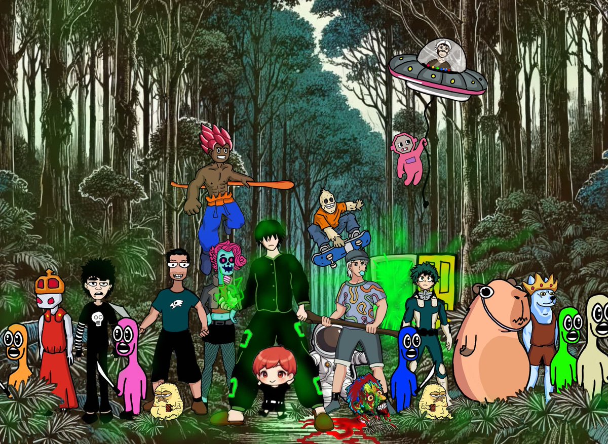 HEX (@hexnft__) on Twitter photo THE FINAL SHOWDOWN PT 1
Sage: We stepped onto the battlefield, chaos erupting around us. Lab soldiers clashed with the Fuckers community, but the Fuckers weren’t backing down. Amid the mayhem, I saw a Shrek-faced Fucker (<a href="/BintFucker/">bint.fucker</a>) yelling, “If you die with an unused weapon, THE FINAL SHOWDOWN PT 1
Sage: We stepped onto the battlefield, chaos erupting around us. Lab soldiers clashed with the Fuckers community, but the Fuckers weren’t backing down. Amid the mayhem, I saw a Shrek-faced Fucker (<a href="/BintFucker/">bint.fucker</a>) yelling, “If you die with an unused weapon,