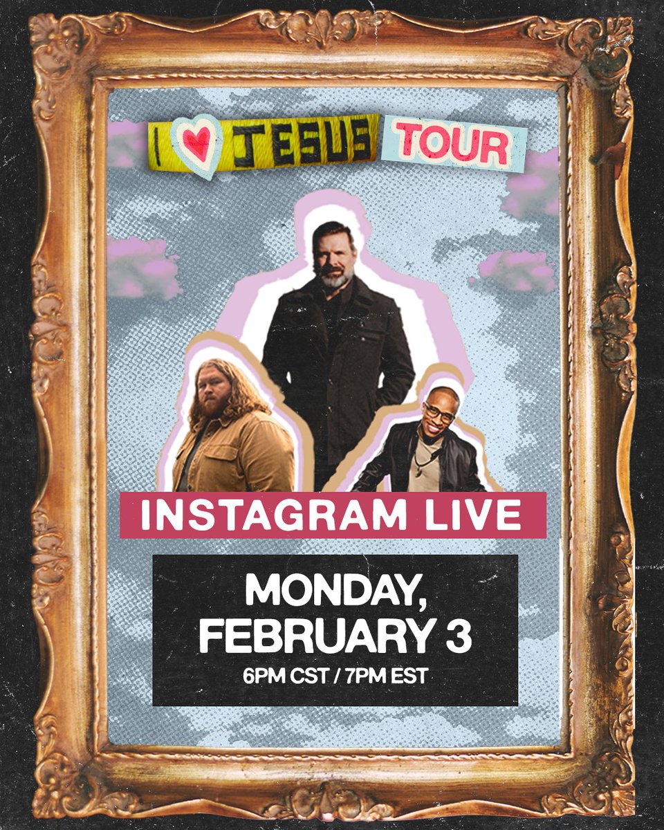 Mac Powell (@macpowell) on Twitter photo While we’re getting ready to kick off the I Love Jesus Tour next month… Join me, <a href="/cochrenmusic/">Cochren & Co.</a> and <a href="/jonreddick/">Jon Reddick</a> on IG live tonight at 6pm CST / 7pm EST to talk all things tour! Make sure you’re following me on Instagram and I’ll see you tonight! 🙌 instagram.com/macpowell While we’re getting ready to kick off the I Love Jesus Tour next month… Join me, <a href="/cochrenmusic/">Cochren & Co.</a> and <a href="/jonreddick/">Jon Reddick</a> on IG live tonight at 6pm CST / 7pm EST to talk all things tour! Make sure you’re following me on Instagram and I’ll see you tonight! 🙌 instagram.com/macpowell