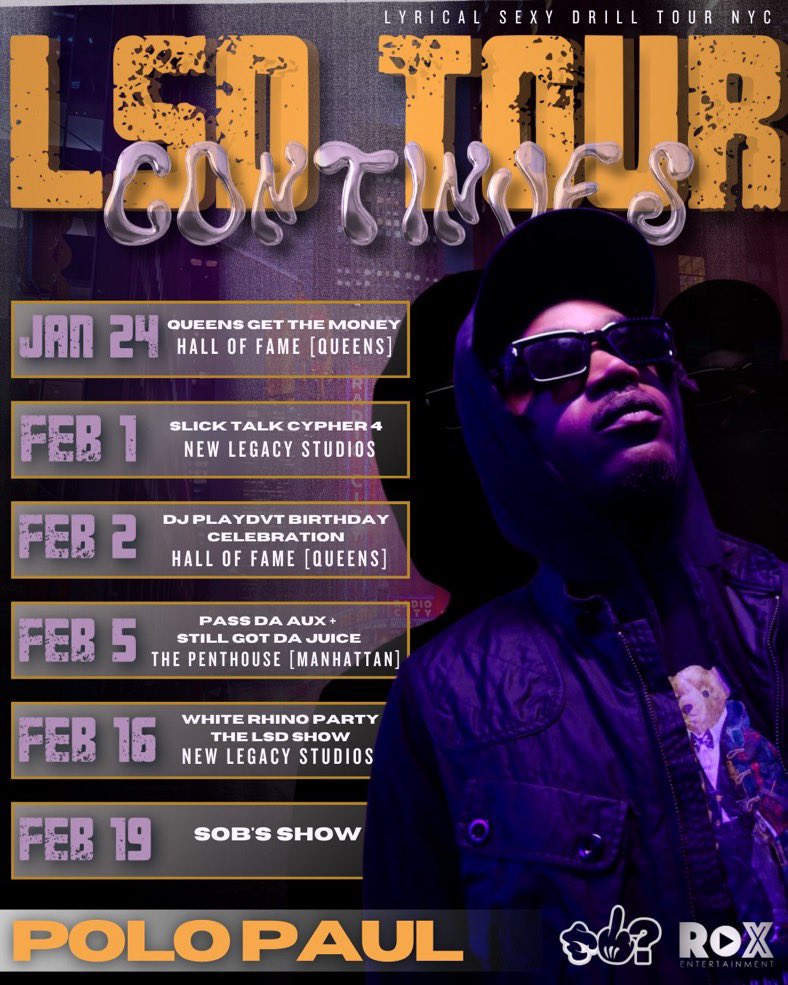 WhiteRhinoParty's tweet photo. 3rd stop in the #LSDTOUR was a success https://t.co/esuE2YZORl