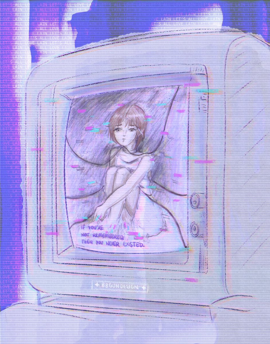 bbgundesign's tweet photo. LET’S ALL LOVE LAIN
#SerialExperimentsLain #Lain #glitchart  <3 https://t.co/npMhizDALs