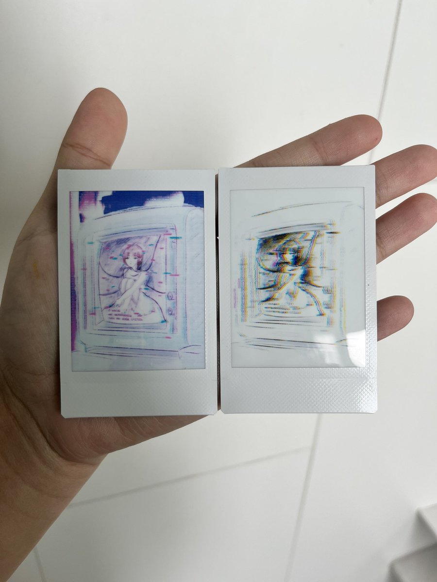 bbgundesign's tweet photo. made some instax prints!! https://t.co/CFoqR76gU3