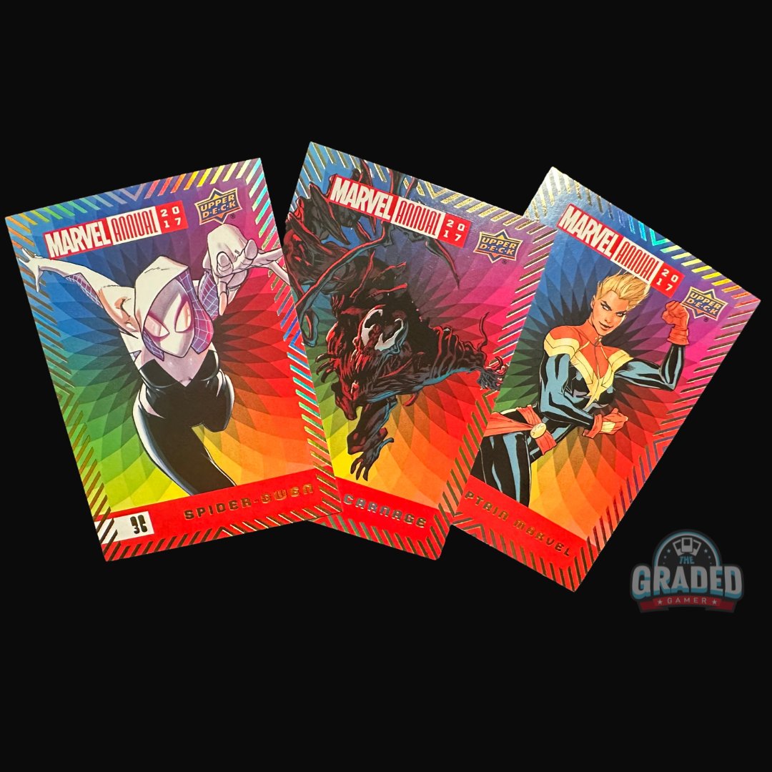 Graded_Gamer's tweet photo. Now that new releases are slowing down and things are feeling settled as far as what’s what from this last round of Upper Deck releases….

What’s the plan? Are you waiting for Topps to start releasing sets? Waiting on DC releases to start coming from UD? Taking a break? https://t.co/MpgdoNBVC9