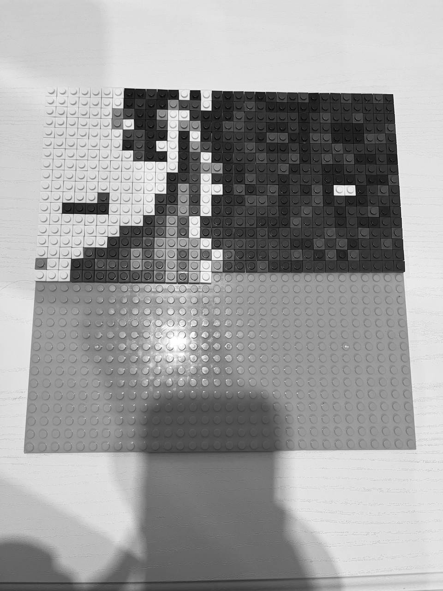 Strinatovich's tweet photo. @deepname99 @miberamaker333 Hello @deepname99 !
I want to present my art for the project @miberamaker333 🤍
I hope you'll like it. I spent several days and put a lot of effort into it😌It is made of numerous lego pieces🖤 https://t.co/NTO7X5UWrU