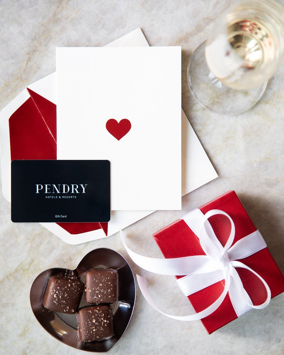 With love, from Pendry. Celebrate love in style this Valentine’s Day with a romantic night away or an intimate dinner for two. However you celebrate, make it an occasion to remember.

Purchase a Pendry gift card or explore our curated retail selections at ShopPendry.com.