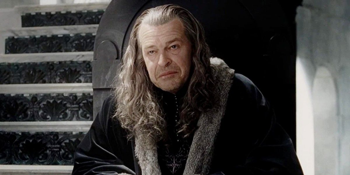HelpfulNPCs's tweet photo. Tolkien is making me rethink Insight checks.

"He [Denethor] has long sight. He can perceive, if he bends his will thither, much of what is passing in the minds of men, even of those that dwell far off. It is difficult to deceive him, and dangerous to try." https://t.co/xy7X913i7u
