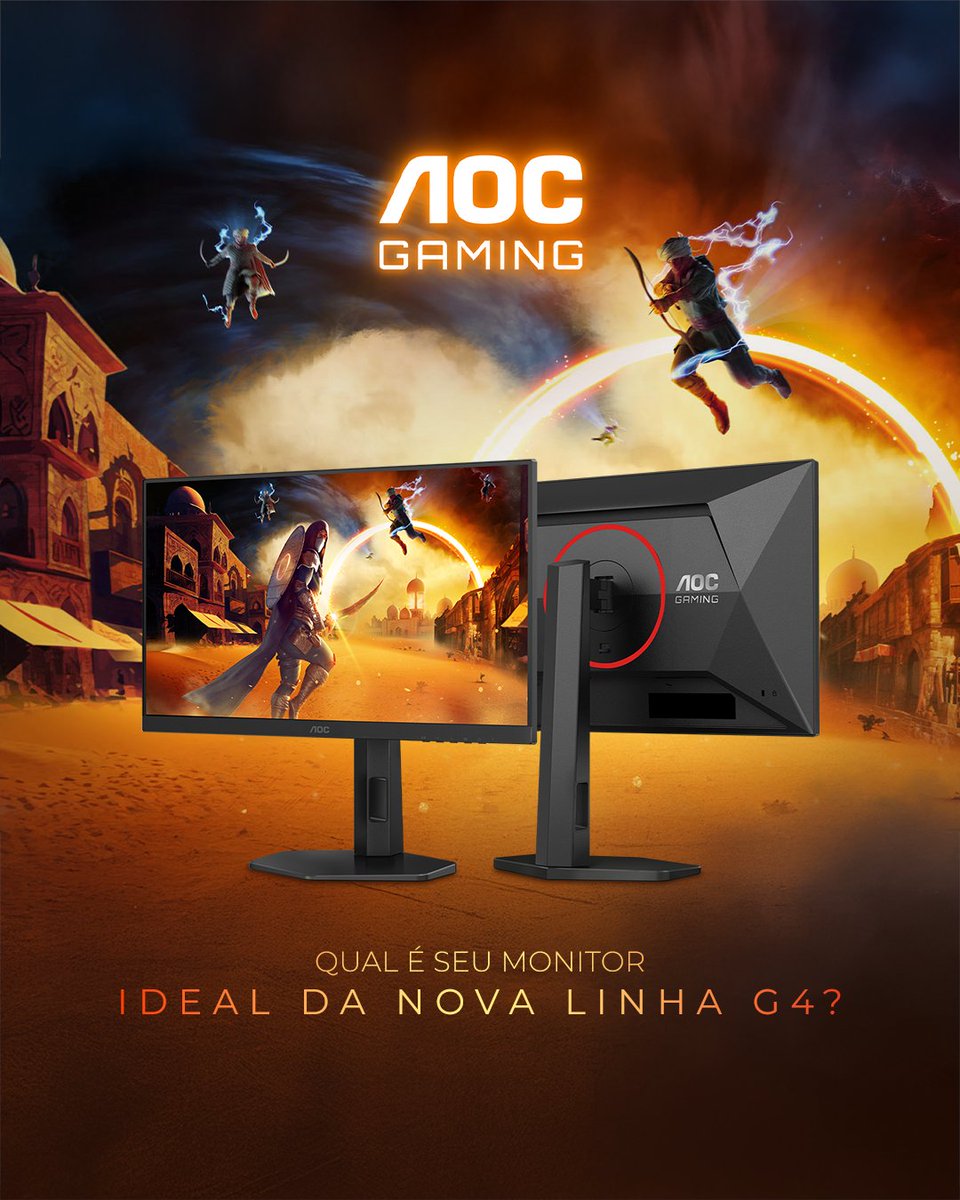 A Linha G4 é completa em qualquer versão!​
Para ajudar a escolher, acesse nosso site e veja tudo que cada modelo tem para te oferecer! ​

#AGONbyAOC #Games #Game #fy #fyp #explorer #linhag4