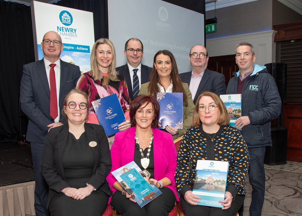 #GREAT turnout for our Members' Networking Breakfast as we launched our 2025 Events Programme in <a href="/CanalCourtHotel/">CanalCourtHotel</a>.

Be part of an organisation that has been the voice of local business in Greater Newry Area since 1820.

𝗝𝗢𝗜𝗡 𝗡𝗘𝗪𝗥𝗬 𝗖𝗛𝗔𝗠𝗕𝗘𝗥:
shorturl.at/gW0RG