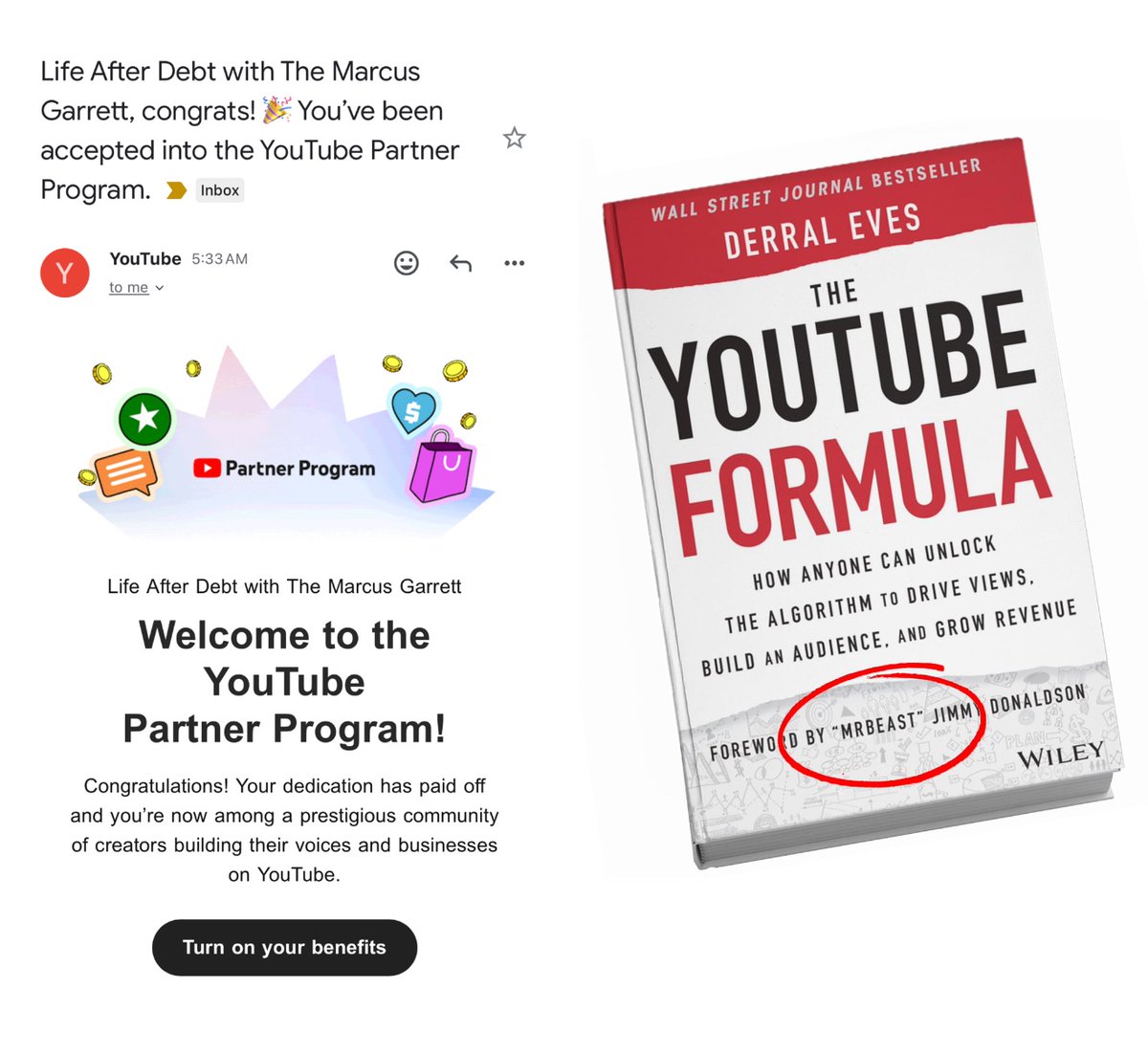 TheMarcusGarret's tweet image. Trust. The. Process. - The YouTube Formula: How Anyone Can Unlock the Algorithm to Drive Views, Build an Audience, and Grow Revenue via @derraleves.
Subscribe: youtube.com/TheMarcusGarre…