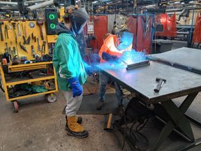 Today we hosted a local student from Carson High School as part of National Job Shadow Day. He was able to work with our welders to learn more about Power Curbers and welding in manufacturing. We are always excited to partner with Rowan Salisbury Schools!