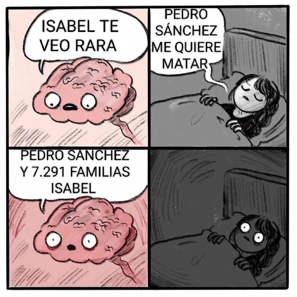 LA_ZANAHORIA___'s tweet photo. 7.291 FAMILIAS, ISABEL.
7.291 personas fallecidas por tu Mando Único. https://t.co/EG7c4bNOFG