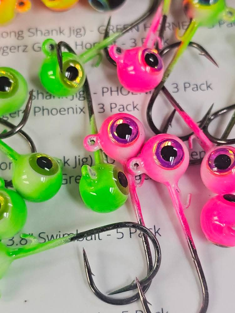 HCL_customlures's tweet photo. Walleye Hawgerz Series now with a stronger much sharper hook. It took a while &amp; the perfect hook has been found. It provides a great blend of strength and sharpness!
This new standard is a massive upgrade &amp; will become a new benchmark in quality for HCL. 
https://t.co/62d2qfelux https://t.co/YgjeXupscP