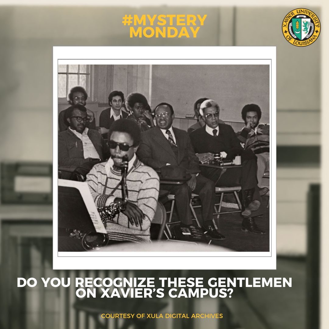 XULAalumni's tweet photo. On this #MysteryMonday 🔎 a jazz melody fills the room, but the real mystery isn’t in the music—it’s in the audience. Who are they, and what brings them together in this moment? 🤔🎷
Unravel the mystery in the comments below! ⬇️
#Xula1925 #XavierProud #XavierArchives #HBCU https://t.co/l2SPWHB18u