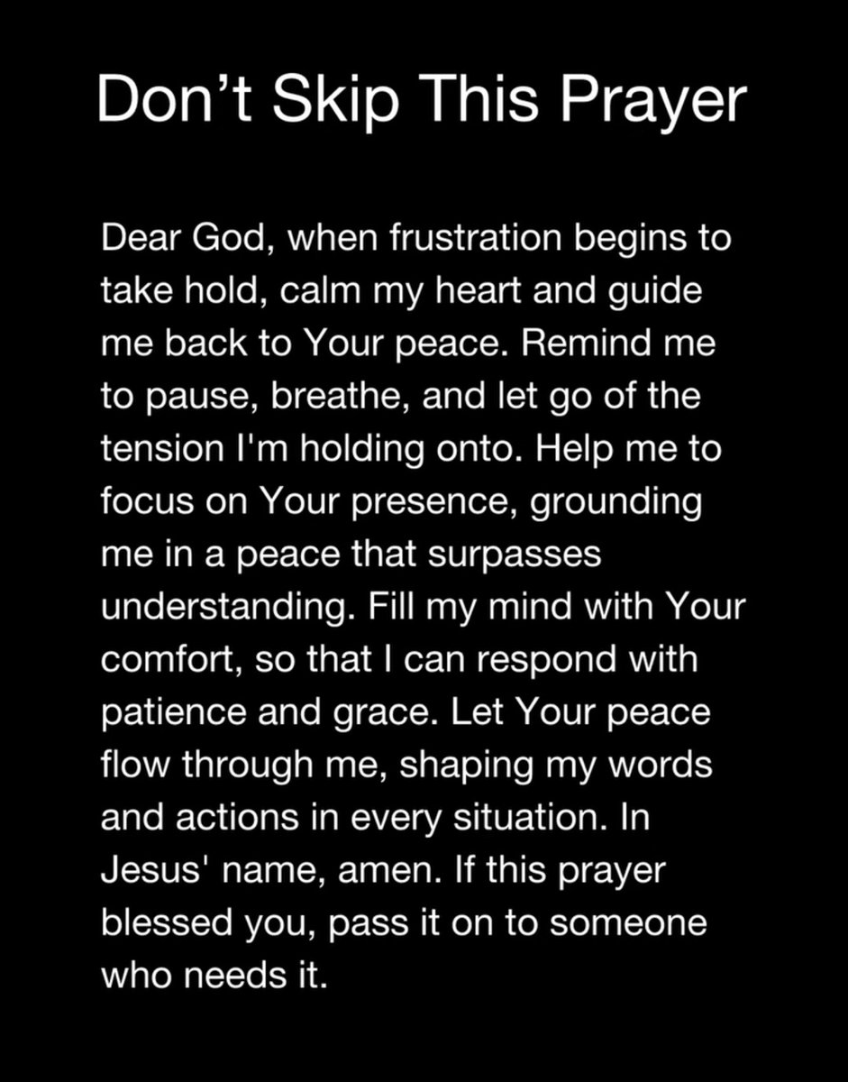 Don't Skip This Prayer 🙏