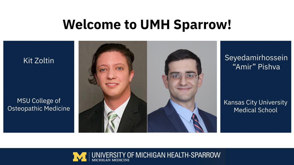 Congrats to Kit and Amir! We are looking forward to you joining us in July! #uromatch2025