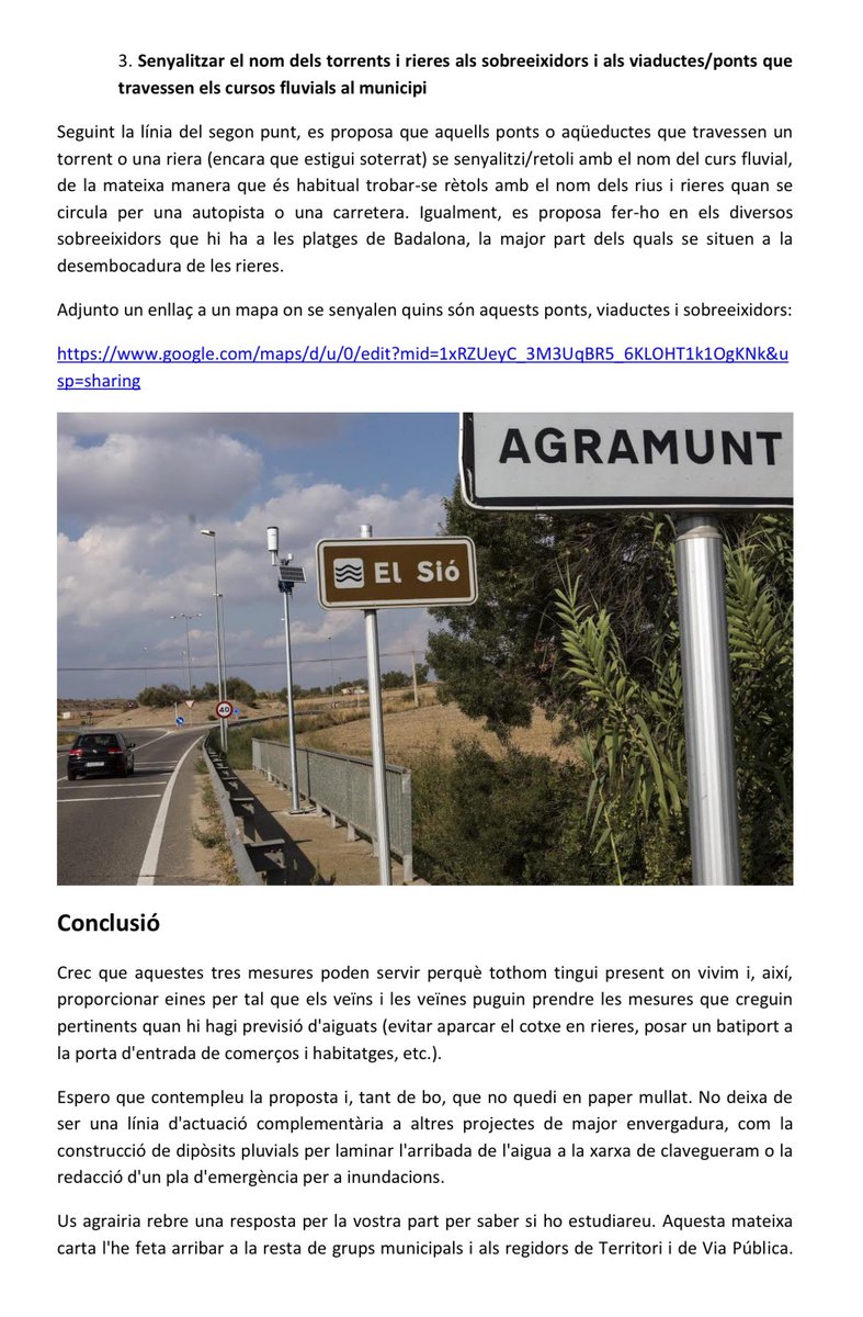 Oriol_RB's tweet photo. Arrel dels aiguats del País Valencià, fa unes setmanes vaig trametre una proposta als grups polítics municipals de #Badalona i als regidors competents (@daniel_gracia @davidmejiayra) per a recuperar la cultura del risc a la ciutat.

La proposta la podeu llegir aquí 👇🏼 https://t.co/d8rBfcmo19
