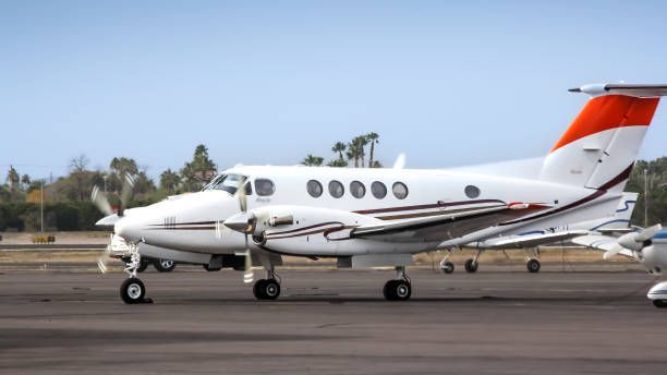 LuminaryAir's tweet photo. The Beechcraft King Air may be over 40 years old, but it still has plenty of history to write. Here at Luminary Air Group, we’re happy to say we’re contributing to that history. Want to turn yours into the perfect tour plane? Air ambulance? Special-mission craft? Call us today! https://t.co/szI9EN5SYo