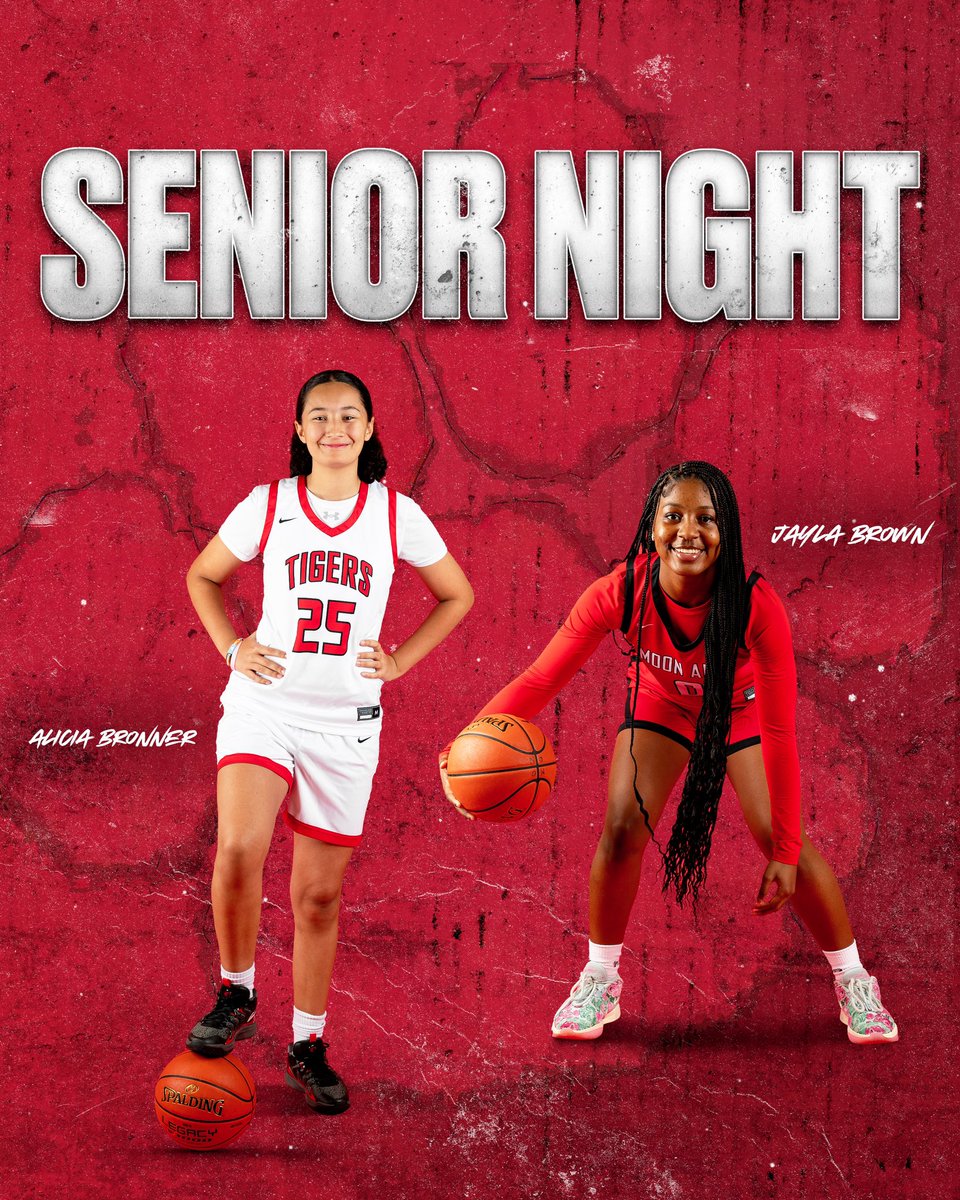 Tonight we celebrate our two seniors Alicia and Jayla ‼️🎓🎓
