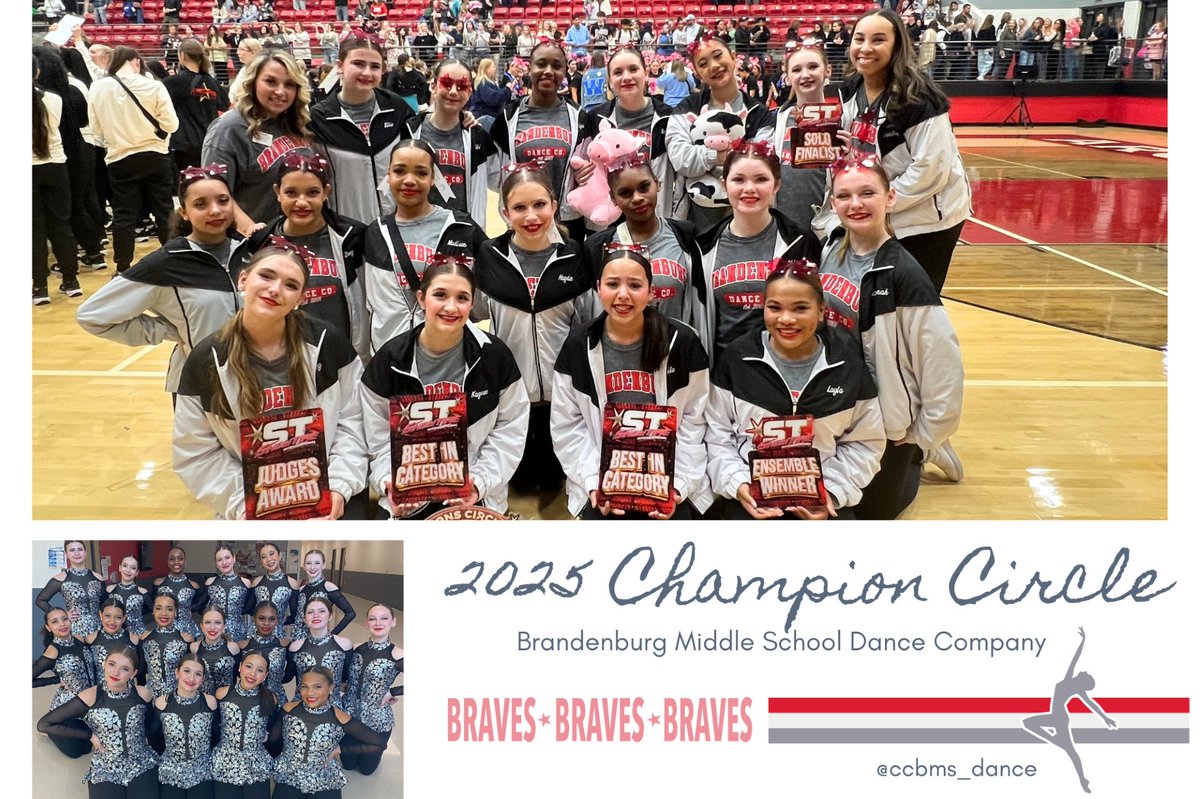 Brandenburg MS (@ccbms_braves) on Twitter photo 🥇🎉Congrats to the CCBMS Dance Company who participated in the Showtime International Metroplex Dance Competition. They received numerous awards, including 1st place Hip-Hop, Best in Class Hip-Hop & Contemporary, & Champion Cirlcle Winner! <a href="/CCBMS_Dance/">CCBMS DANCE DEPARTMENT</a> <a href="/gisdmagnets/">GISD Magnet Programs</a> <a href="/gisdnews/">Garland ISD</a> 🥇🎉Congrats to the CCBMS Dance Company who participated in the Showtime International Metroplex Dance Competition. They received numerous awards, including 1st place Hip-Hop, Best in Class Hip-Hop & Contemporary, & Champion Cirlcle Winner! <a href="/CCBMS_Dance/">CCBMS DANCE DEPARTMENT</a> <a href="/gisdmagnets/">GISD Magnet Programs</a> <a href="/gisdnews/">Garland ISD</a>