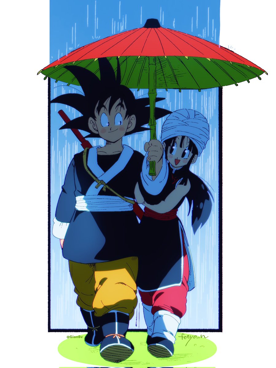 GianBv_tw's tweet image. Goku &amp;amp; Chi-chi