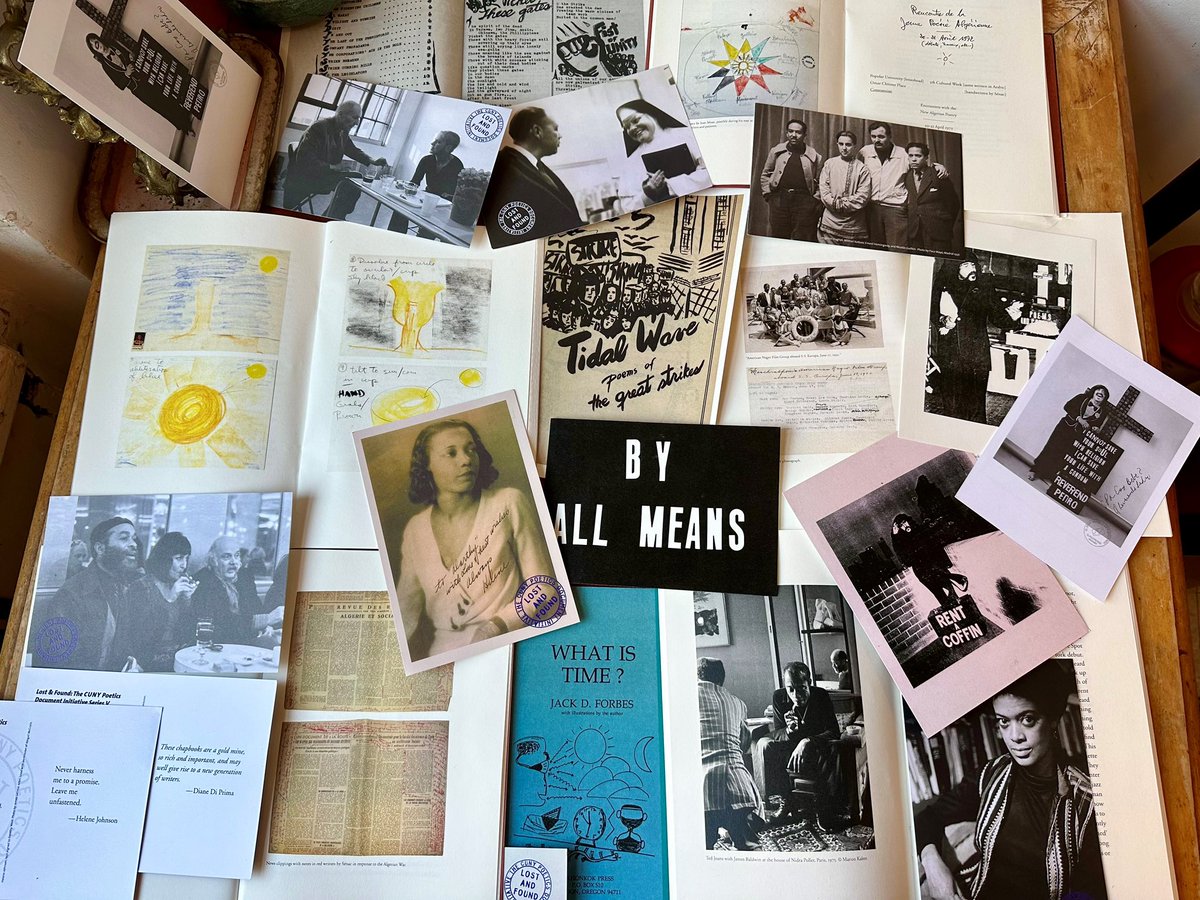 Join us this Thu, Feb 6 at 6pm in the Skylight Room at CUNY Grad Center for our  Lost &amp; Found Fellows Showcase: New Poetics and Archival Research Projects:  

centerforthehumanities.org/event/2025-los…