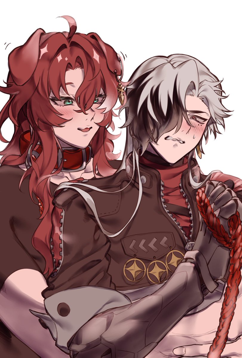 ooooonasubi's tweet photo. 🌹🪦　わんこと飼い主　#Argenthill https://t.co/r5GIul5XDN