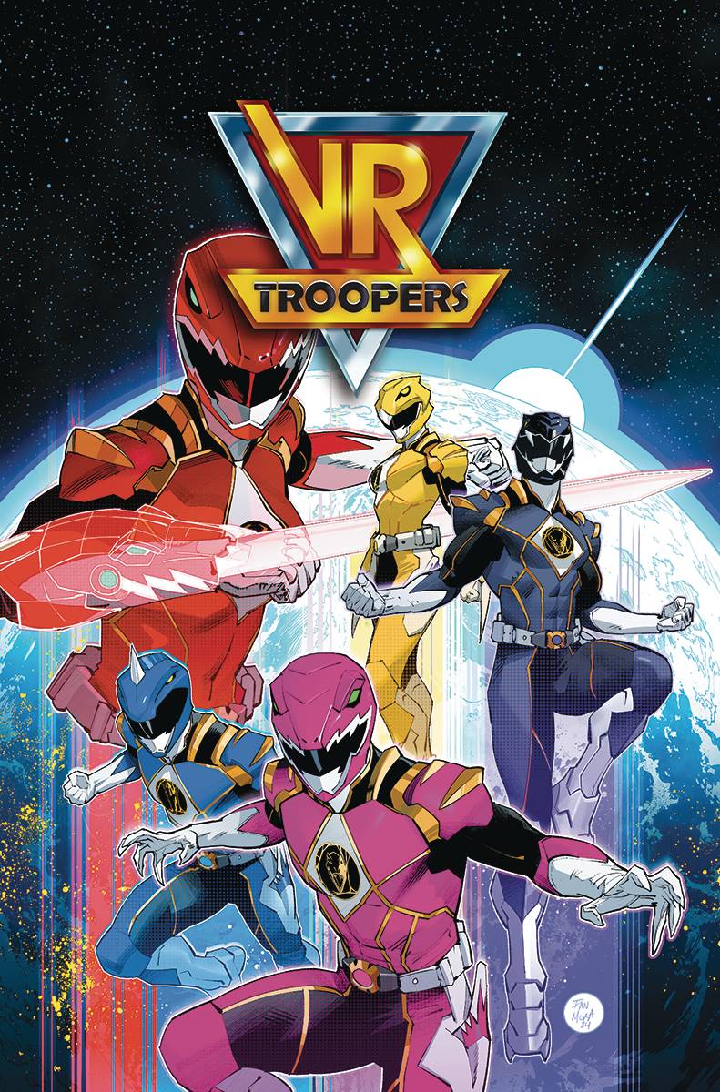Freecomicbook's tweet photo. Power Rangers VR Troopers from @boomstudios 

After making their long-awaited return in the pages of Power Rangers Prime, this issue will give fans a sneak peek at a new era of virtual reality powered action...alongside a special flipbook calling back to the original 1995 comics! https://t.co/hk2DZ3fkk4
