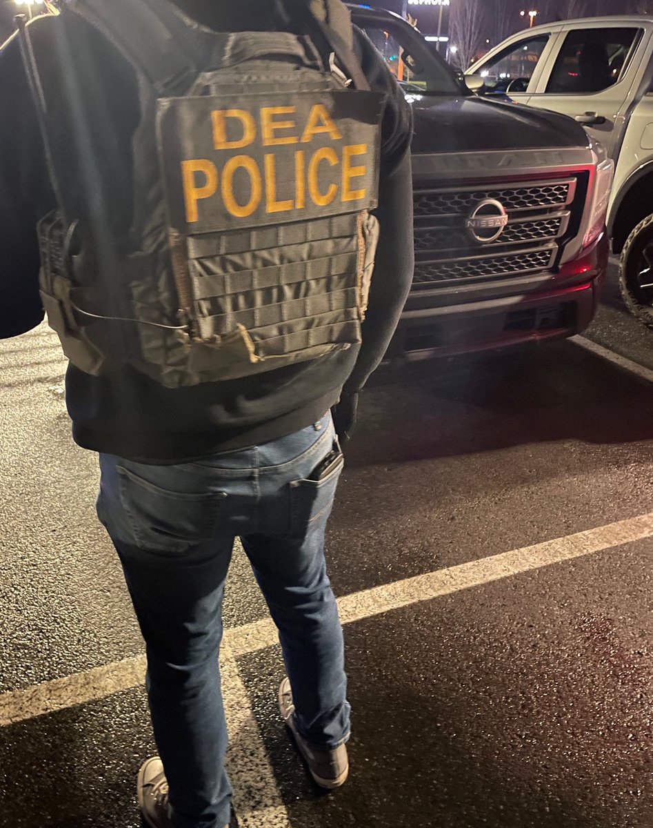 The DEA, along with our Department of Justice partners, continues to assist DHS and @EROSeattle with their immigration enforcement efforts.