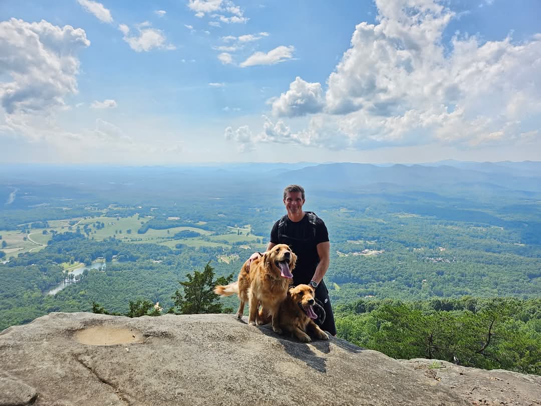 coreyritter's tweet image. Blaze and Maverick! 
#sunday #specialplace #goldenretriever