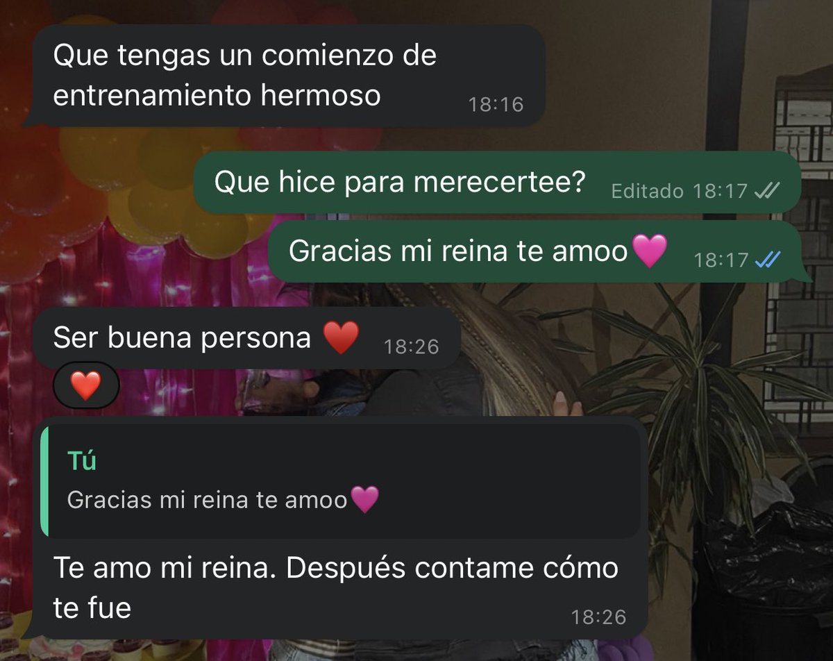 EspecheValu's tweet photo. Nunca voy a esperar menos de mis amigas!!
Te amo🩷 https://t.co/m7SUj9vO0S