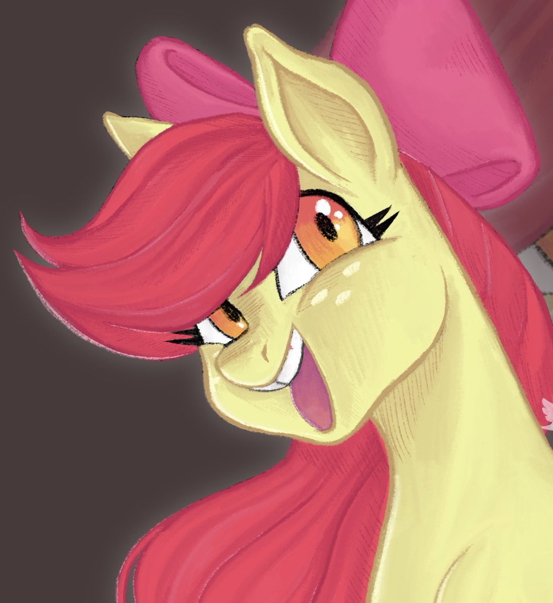 TheRedSpidr's tweet photo. #mlp #MLP #applebloom #mlpart https://t.co/UsonUB4M3U