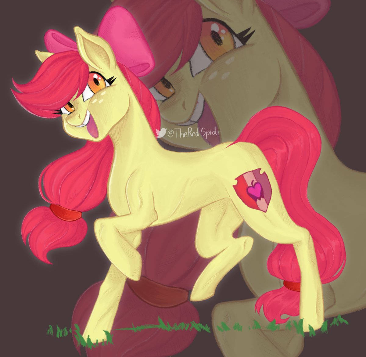 TheRedSpidr's tweet photo. #mlp #MLP #applebloom #mlpart https://t.co/UsonUB4M3U