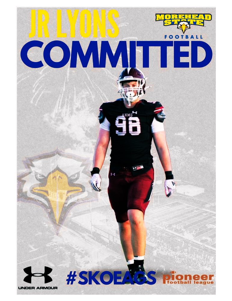 J.R. Lyons III (@jrlyonsiii) on Twitter photo 100% Committed π‘ ππ
<a href="/MSUEaglesFB/">Morehead State Football</a> <a href="/CoachTreadAWay/">Laurence Treadaway</a> <a href="/CoachJermAustin/">Coach Jeremy Austin</a> <a href="/CoachCarter68/">Jimmy Carter</a> <a href="/DotyCoach/">Brandon Doty</a> <a href="/JRlyons1/">RAIDER965βπ΅π΄ββ οΈ</a> #AGTG 100% Committed π‘ ππ
<a href="/MSUEaglesFB/">Morehead State Football</a> <a href="/CoachTreadAWay/">Laurence Treadaway</a> <a href="/CoachJermAustin/">Coach Jeremy Austin</a> <a href="/CoachCarter68/">Jimmy Carter</a> <a href="/DotyCoach/">Brandon Doty</a> <a href="/JRlyons1/">RAIDER965βπ΅π΄ββ οΈ</a> #AGTG