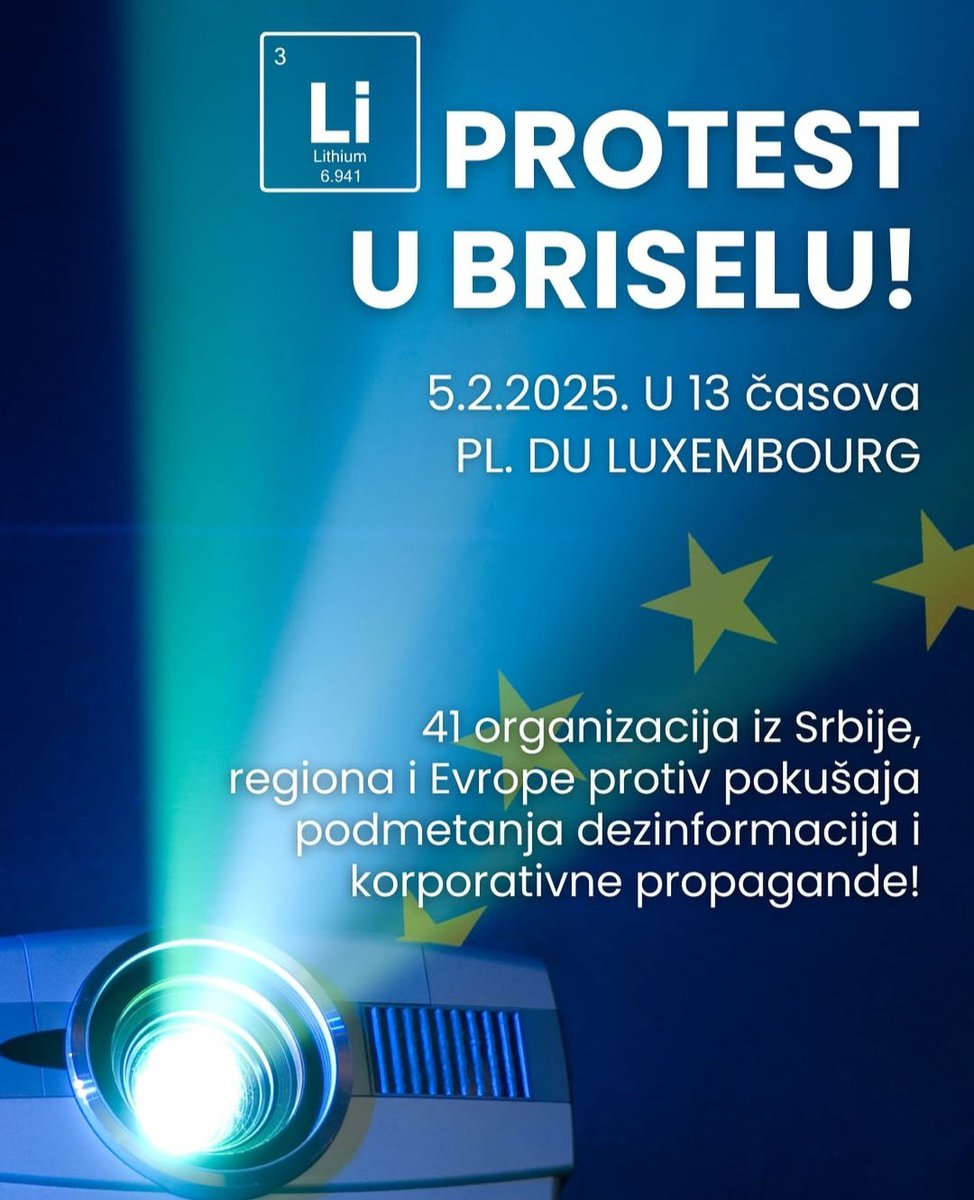 cikafranjo's tweet image. Sutra Zlatko I ja putujemo u Brisel. Tu će biti i @salematkovic koji je jedan od govornika na debati. Zlatko će se obratiti na protestu, a ja u sali. Ovo što EP radi nije samo projekcija filma koji nas satanizuje već korak pred njihov ulazak u partnerstvo sa Rio Tintom u Srbiji!